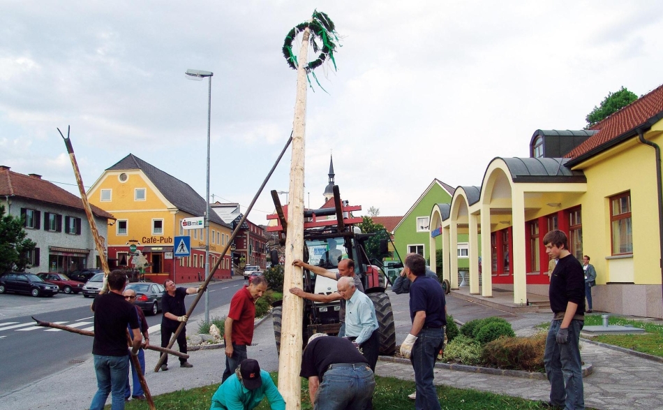 (c) Gemeinde Kaindorf ÖAAB-Maibaum